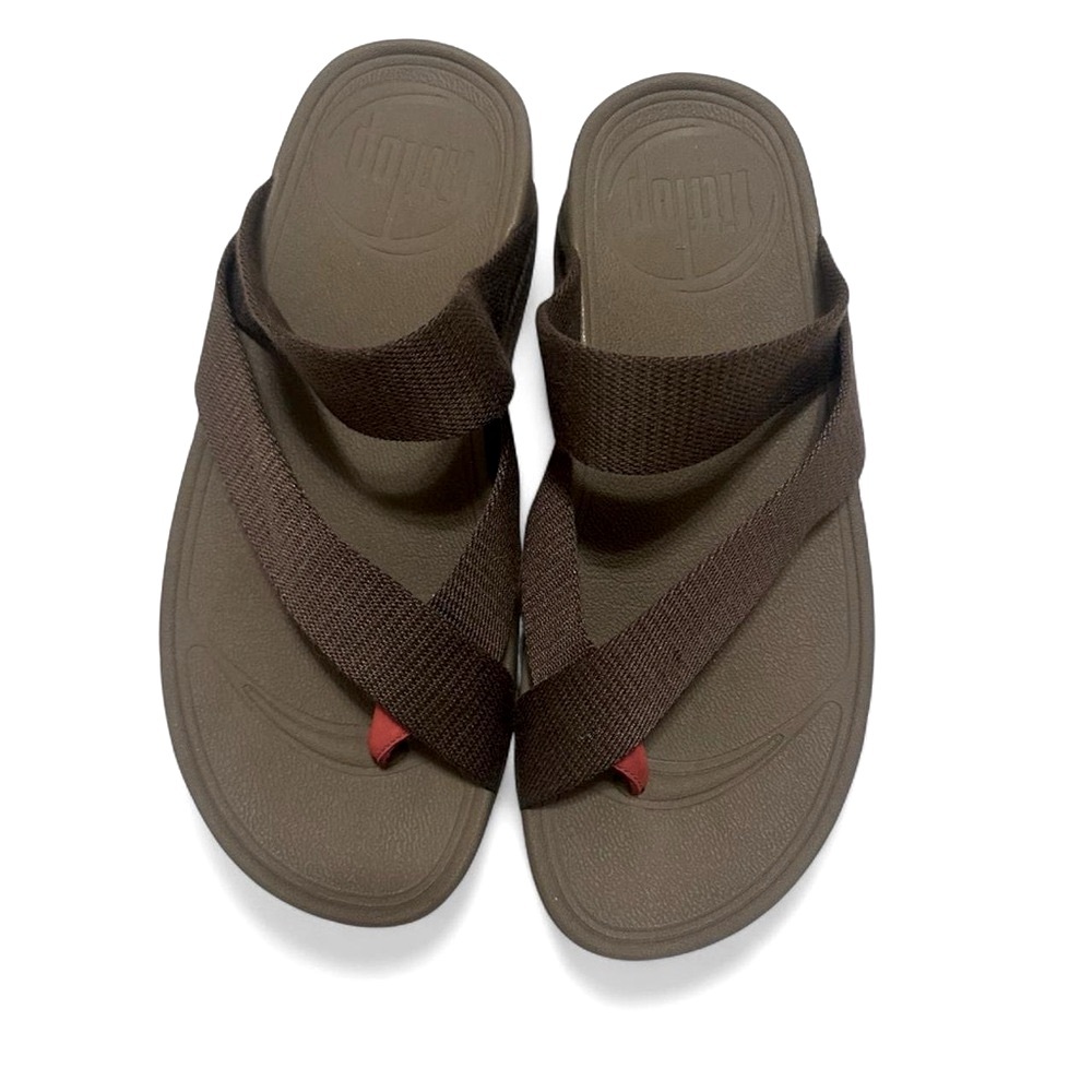 Men’s Lightweight Brown FitFlop in Size 10